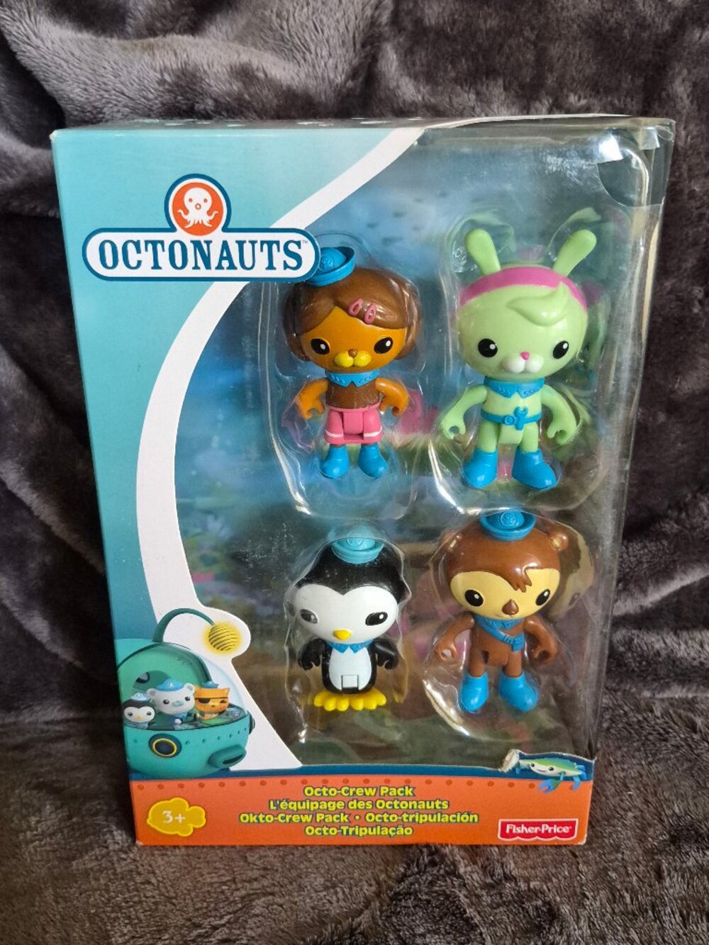Fisher-Price Octonauts Octo Crew Figure 4-Pack Box/Plastic Damage - see photos